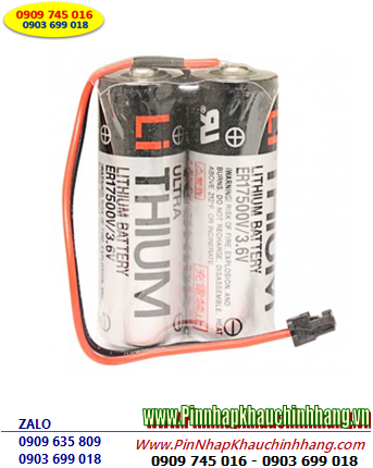 Pin Toshiba 2ER17500; Pin nuôi nguồn Toshiba 2ER17500 lithium 3,6V 5400mAh (2viên ghép đôi)